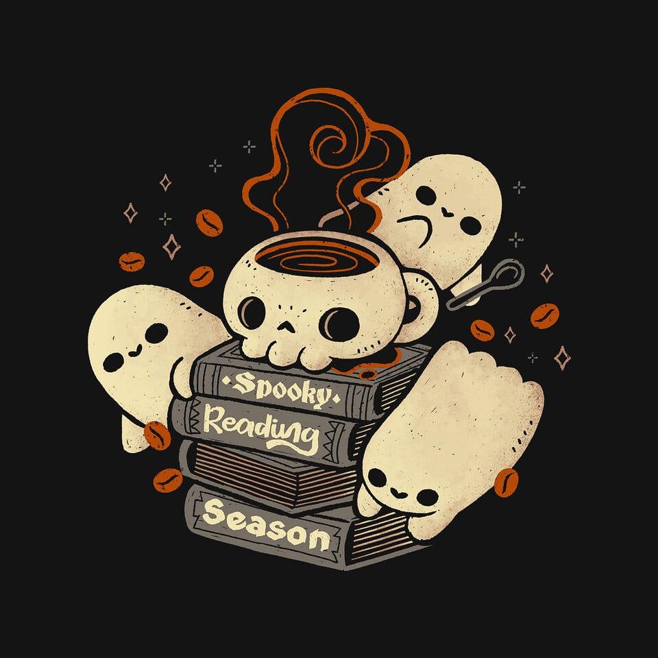 TeeFury: Spooky Reading Season