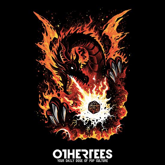 OtherTees: T-shirt with a dragon.