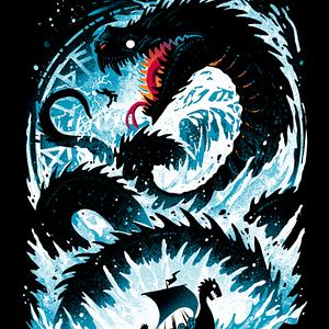 Graphic for Jörmungandr the World Serpent