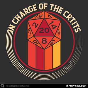 Graphic for In Charge of the Crits D20 Retro RPG