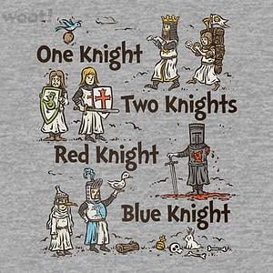Graphic for Red Knight, Blue Knight