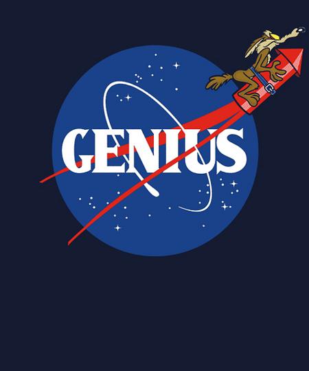 Qwertee: Space Genius
