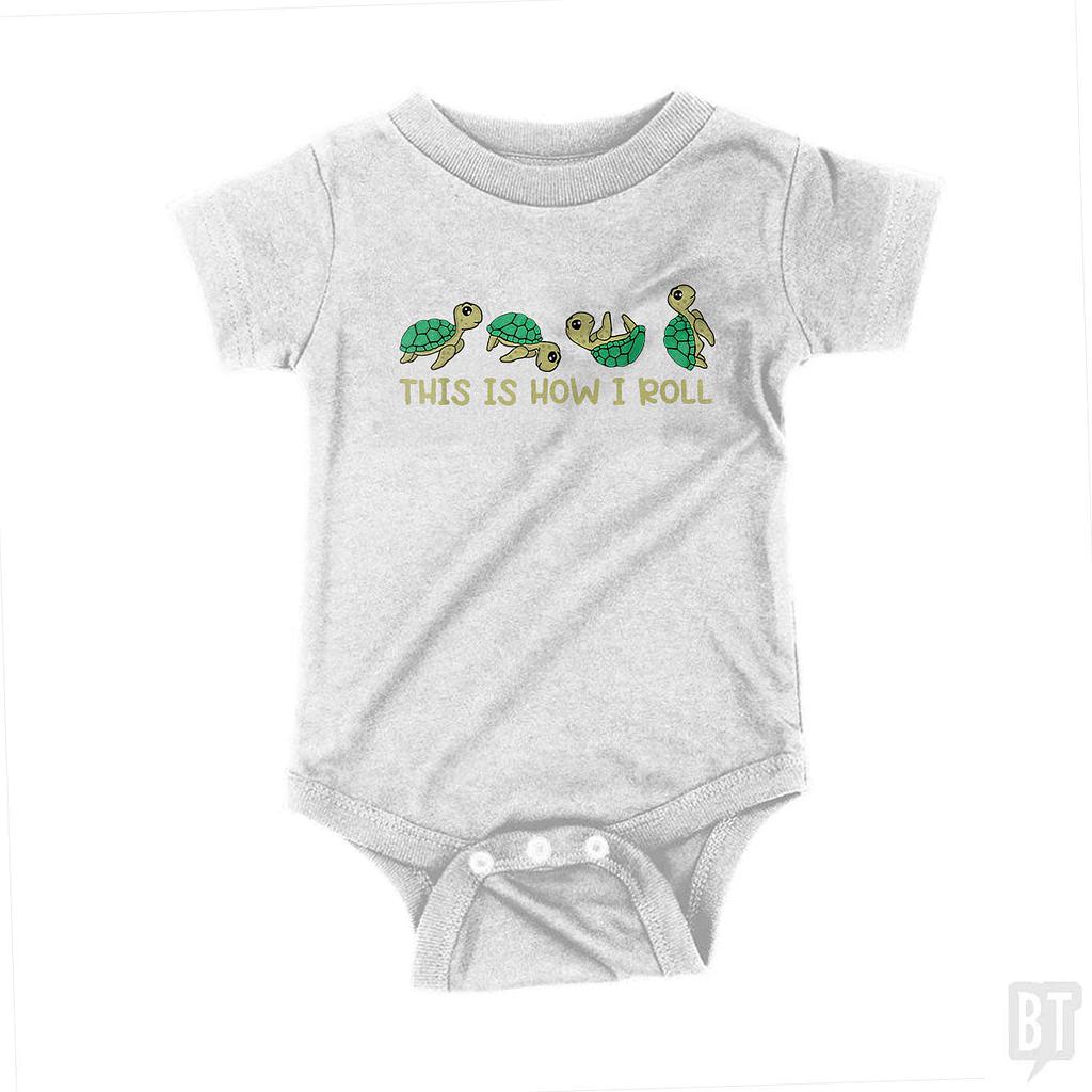 BustedTees: This Is How I Roll Baby One-Piece
