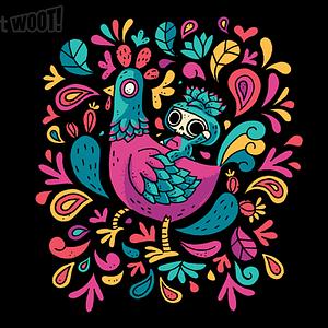 Graphic for black hen and chicks