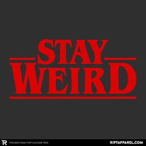 Graphic for Strange Weird