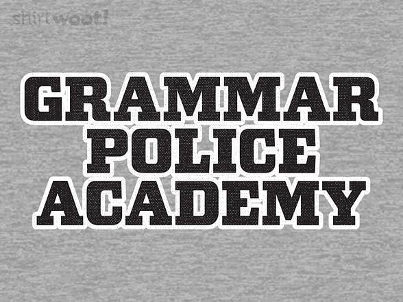 Woot!: Grammar Police Academy