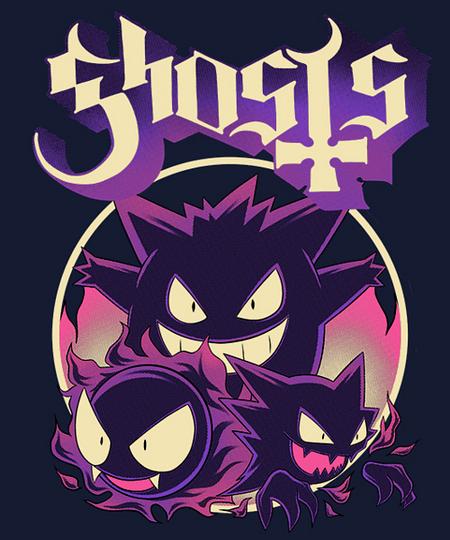 Qwertee: Haunted Ghosts