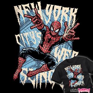 Graphic for NYC Web Slinger