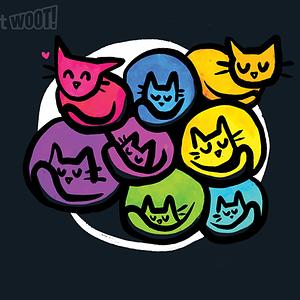 Graphic for Circle of Rainbow Cats