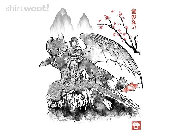 Woot!: Toothless Sumi-E