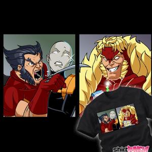 Graphic for Wolverine Yelling At Sabertooth