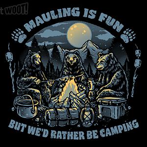 Graphic for Bears Would Rather Be Camping
