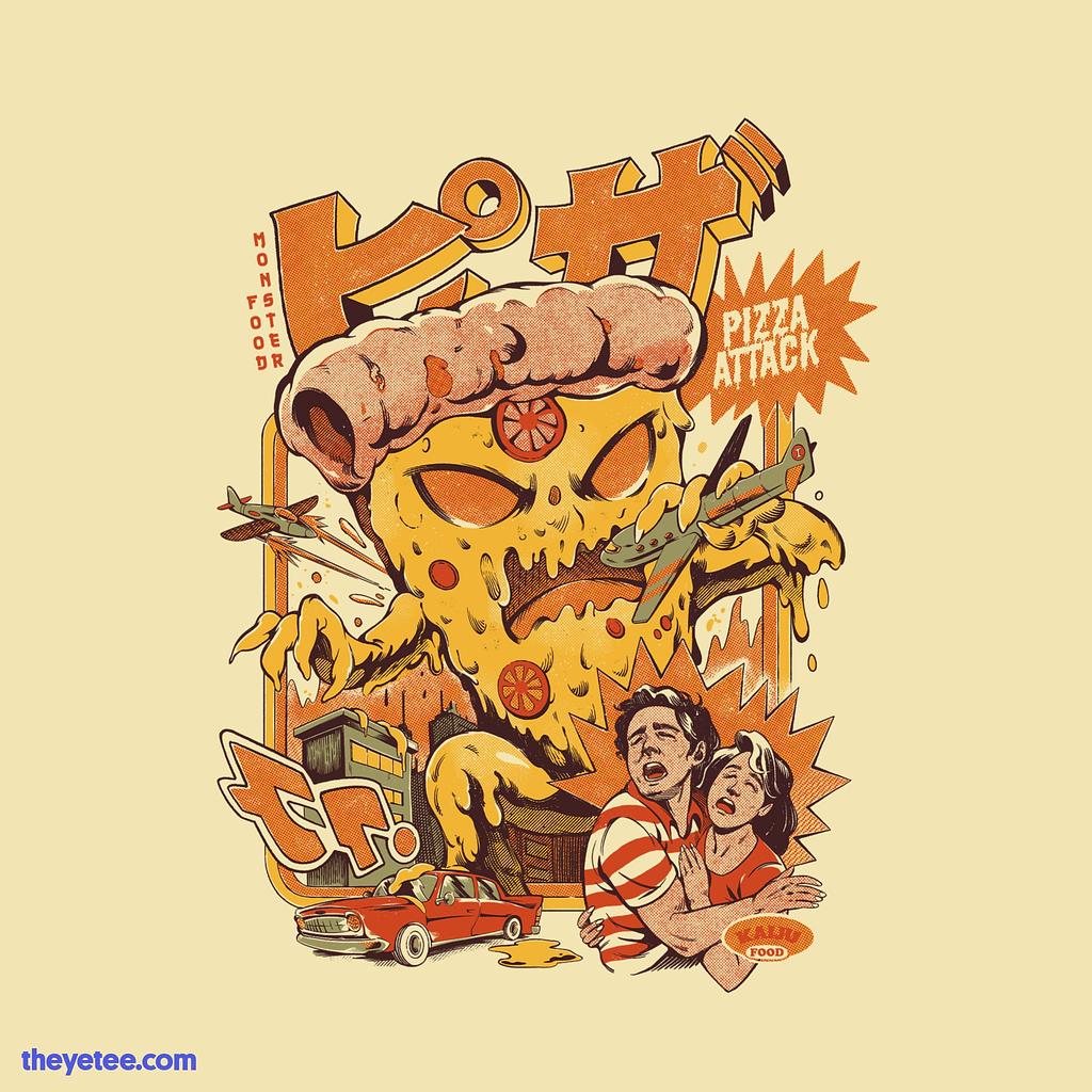 The Yetee: Pizza Attack