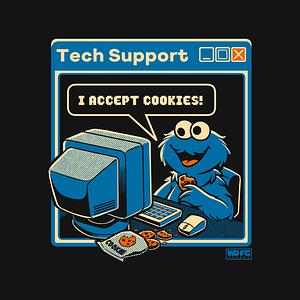 Graphic for Tech Support I Accept Cookies