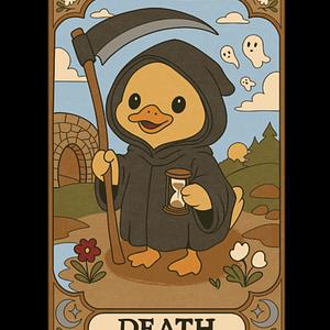 Graphic for Duck Tarot - Death