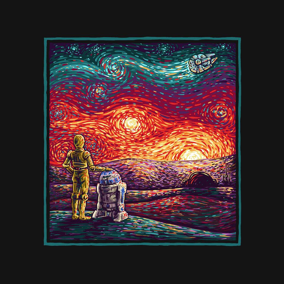 TeeFury: Starry Sunsets