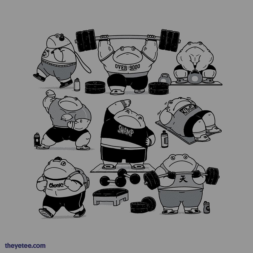 The Yetee: Frog Gym