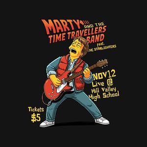 Graphic for The Time Travelers Band