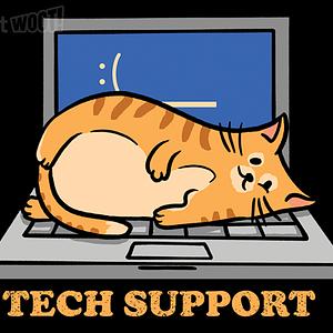 Graphic for Cat Tech Support