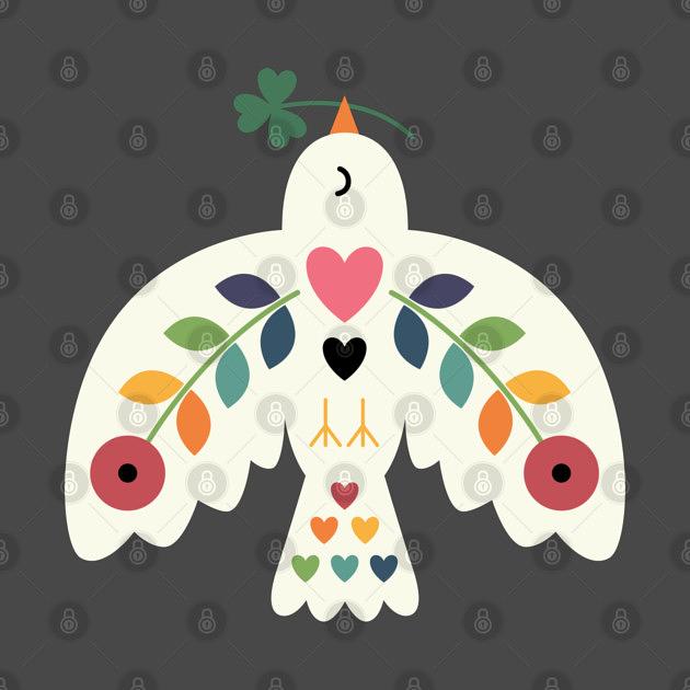 TeePublic: Luck Peace Love