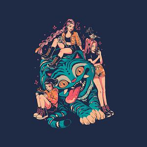 Graphic for Demon Pillow