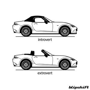 Graphic for Extrovert White