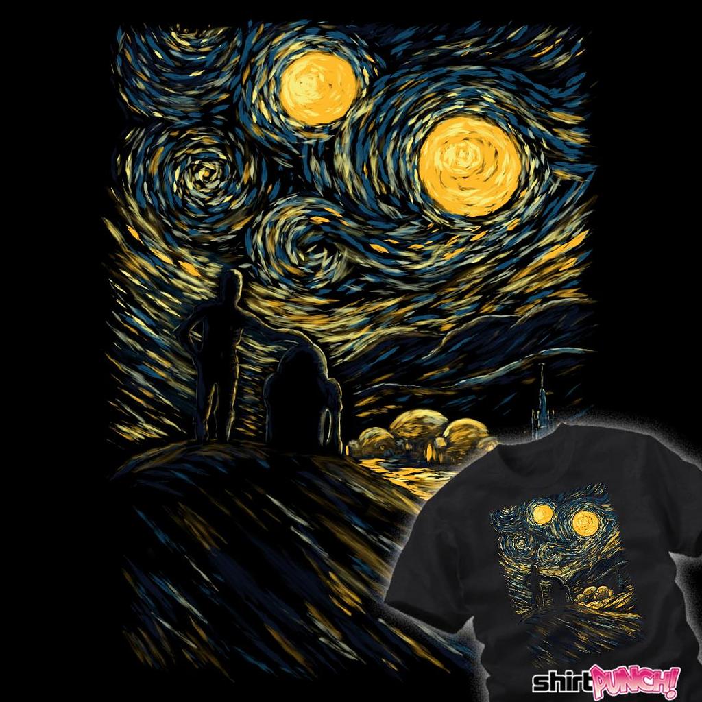 ShirtPunch: A Starry Night on Tatooine