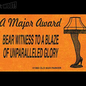Graphic for A Major Award Card
