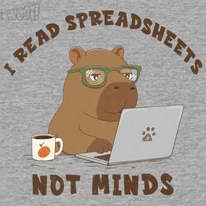 Graphic for I Read Spreadsheets