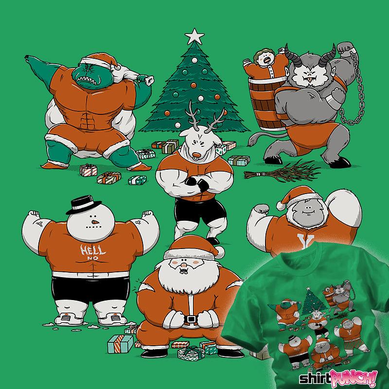 ShirtPunch: Merry Muscular X-Mas