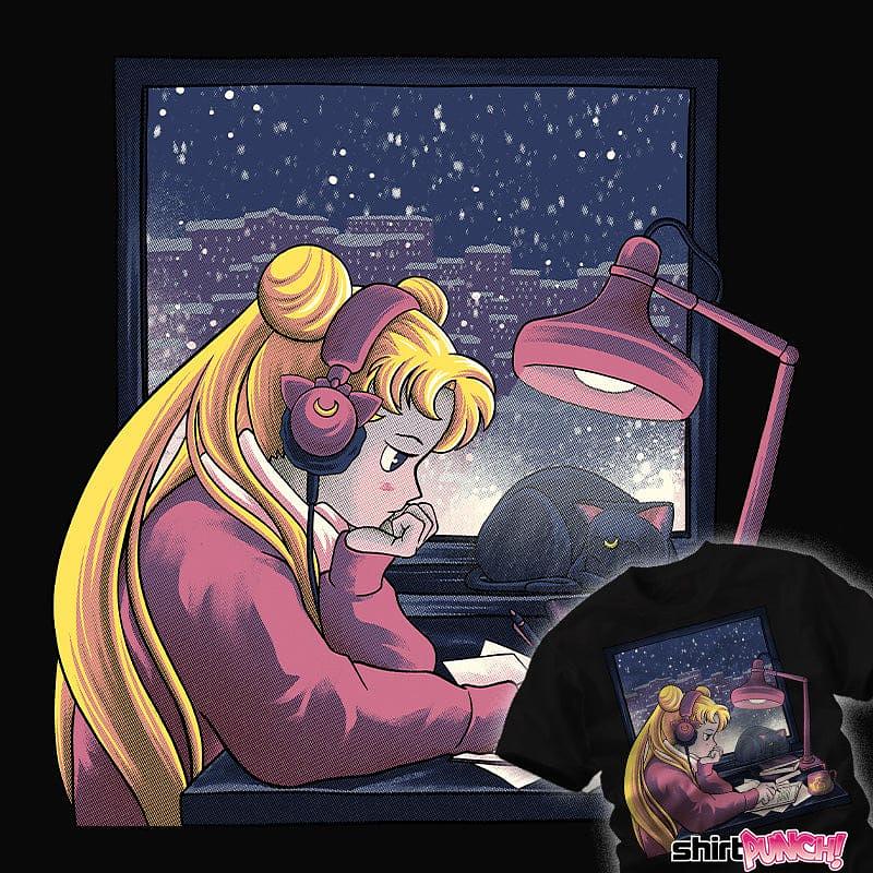 ShirtPunch: Lofi Moon Girl
