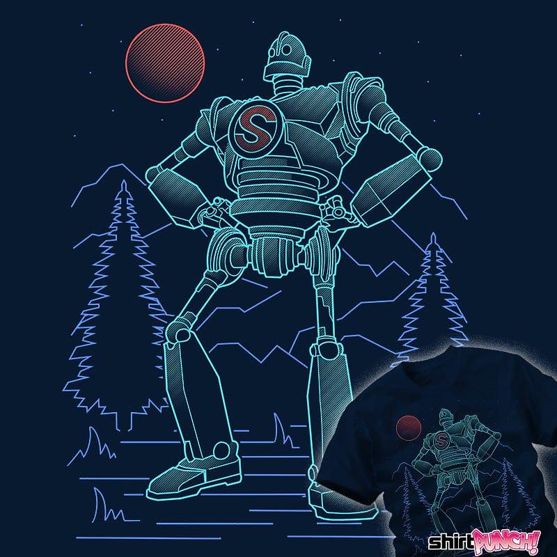 ShirtPunch: Iron Giant Neon Art