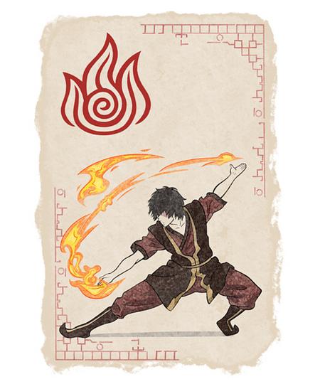 Qwertee: The Firebender