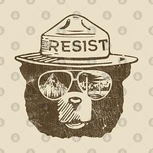 Graphic for VINTAGE Alt National Park Service  Resist