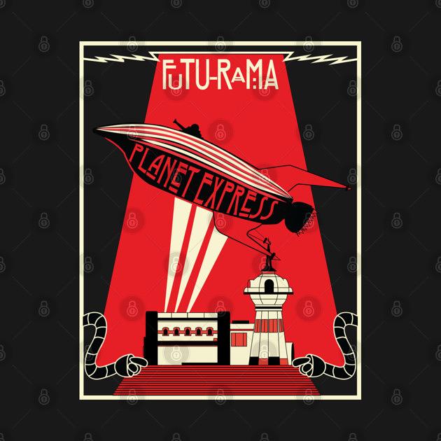 TeePublic: Futurama Mothership