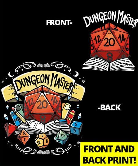 Qwertee: Dungeon Master