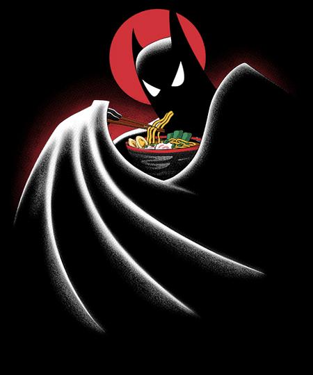 Qwertee: Spoiler: Mr. Bruce love ramen