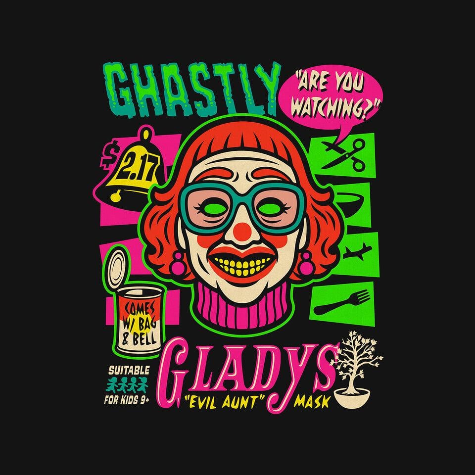 TeeFury: Ghastly Gladys