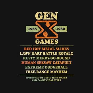 Graphic for The Gen X Games