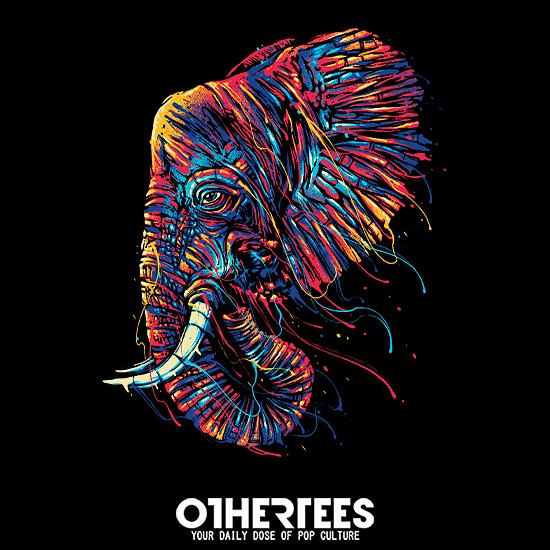 OtherTees: Colorful Elephant