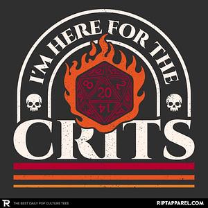 Graphic for Here for The Crits
