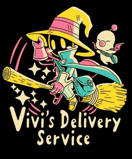 Qwertee: Vivi's Delivery Service