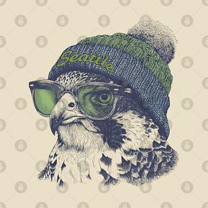 Graphic for Seattle Football Seahawks Mascot Cheerleading M11193