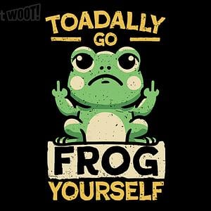 Graphic for Toadally Go Frog Yourself