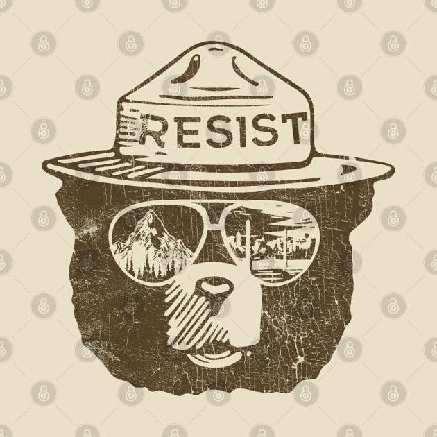TeePublic: VINTAGE Alt National Park Service  Resist