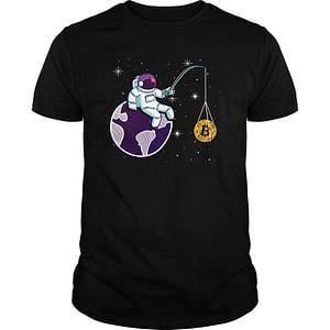 Graphic for Bitcoin Astronaut