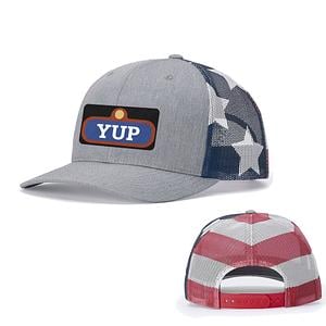 Graphic for YUP Patriotic Patch Hats