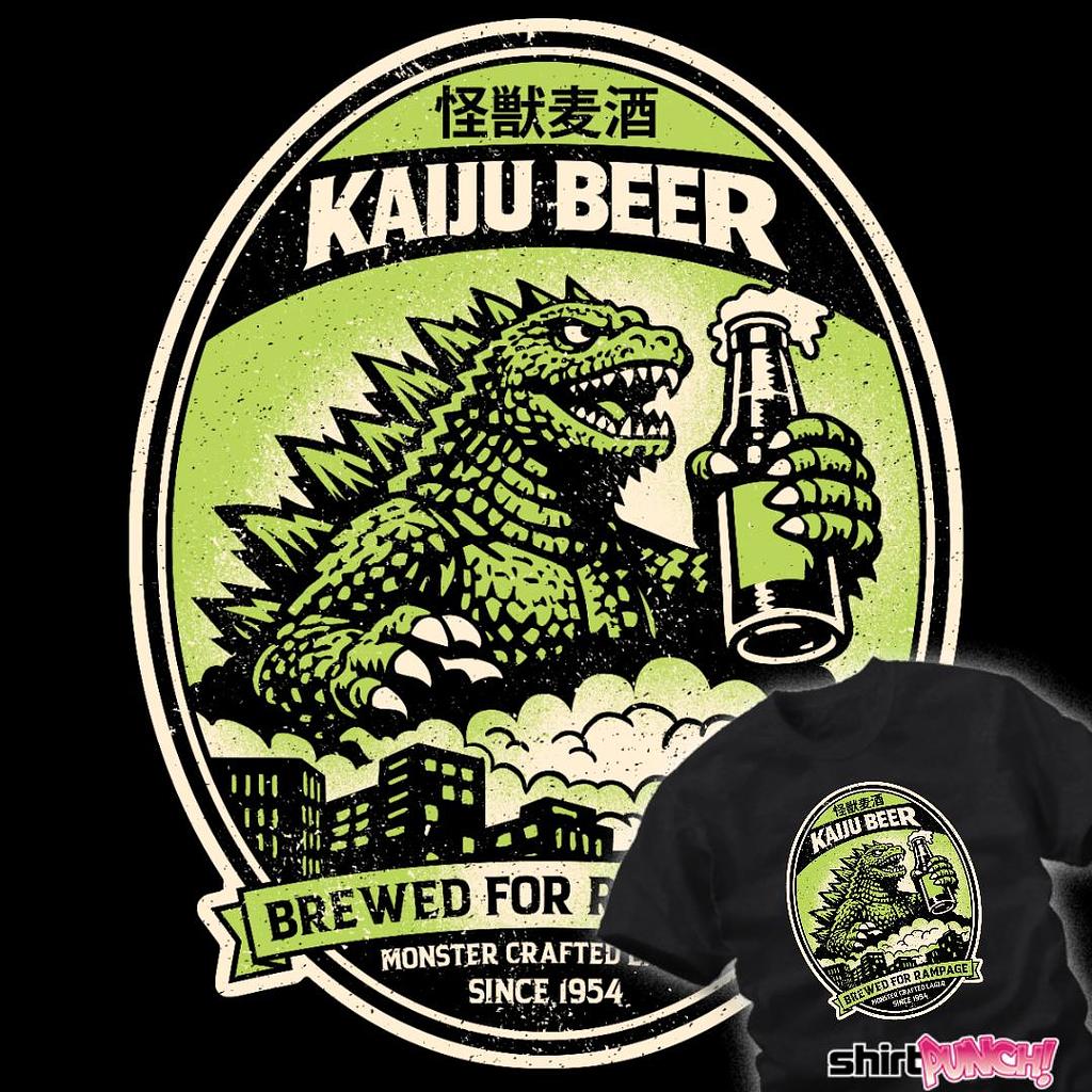 ShirtPunch: Kaiju Beer
