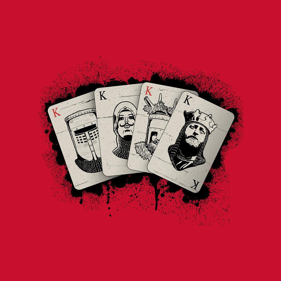 TeeFury: Knights Poker