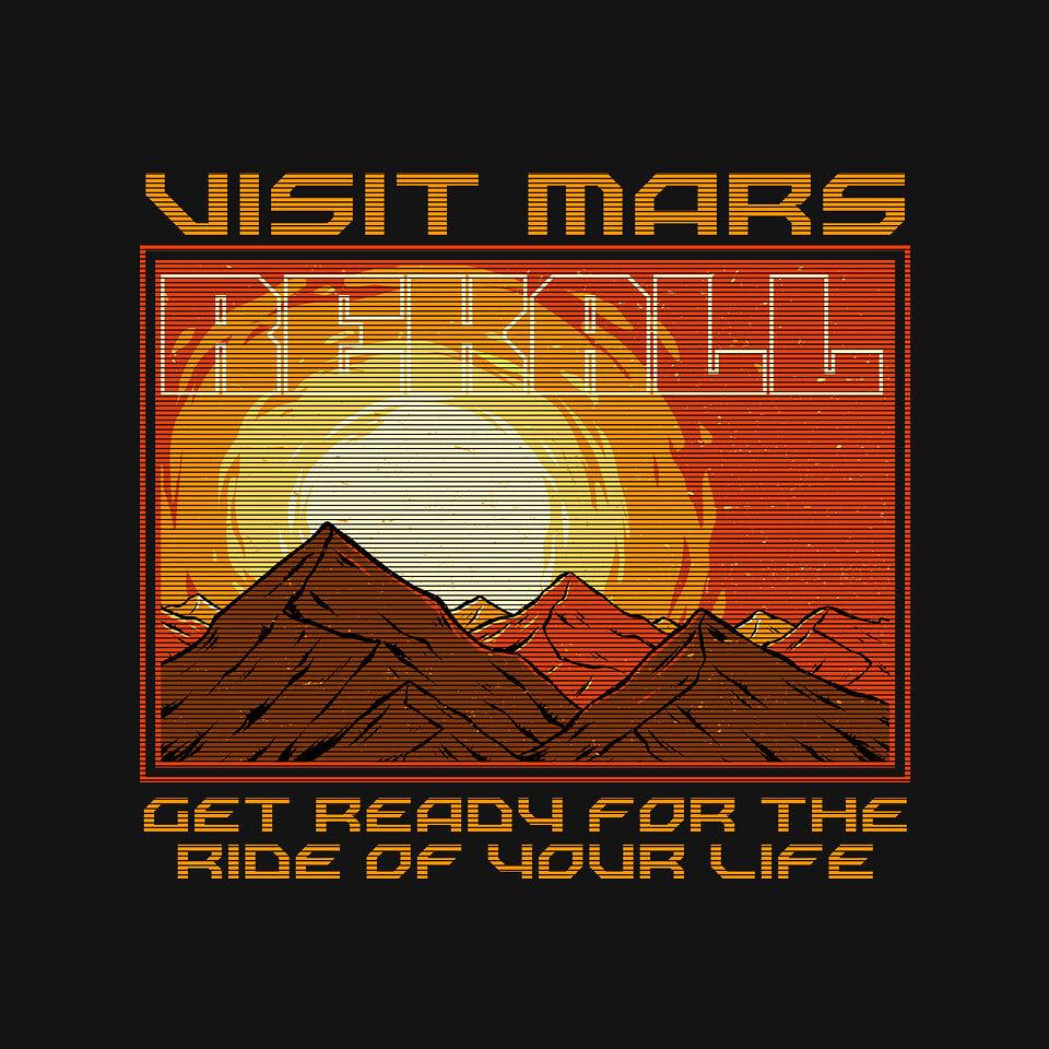 TeeFury: Mars Travel Agency